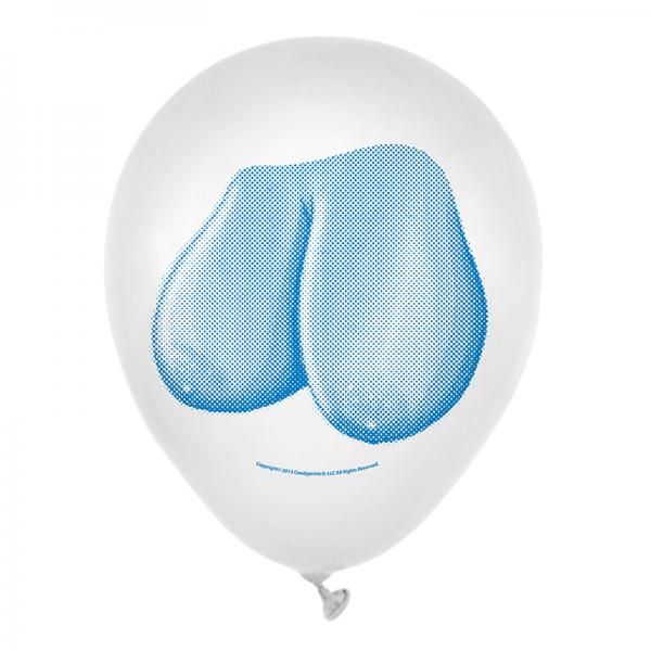 Mini Boobs Latex Balloons 8 Package