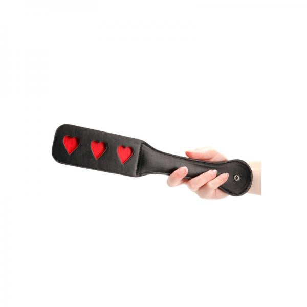 Ouch! Paddle - Hearts - Black