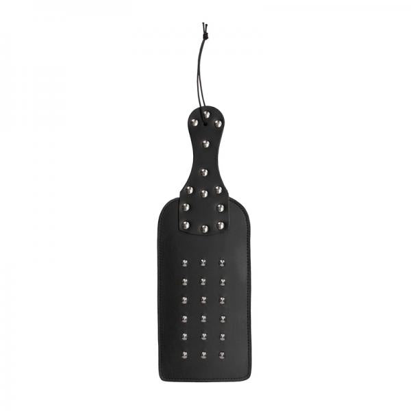 Ouch! Pain - Saddle Leather Studded Paddle