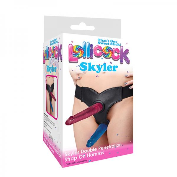 Lollicock Double Dong Skyler Harness With Dongs