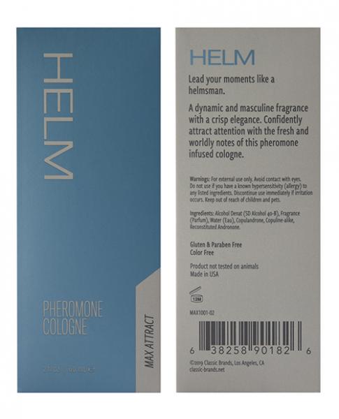 Max Attract Helm Pheromone Cologne 2 fluid ounces