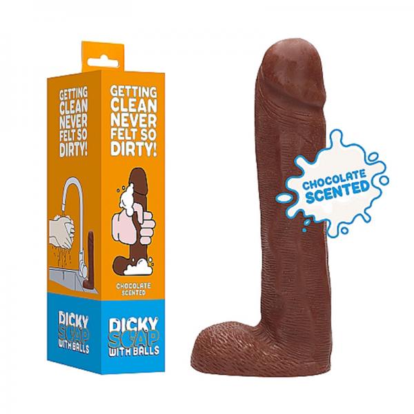 S-line Dicky Soap With Balls - Chocolate